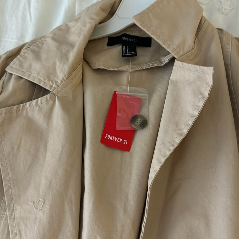 FOREVER 21 trench coat